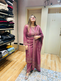 “Isha” Three piece stitched suit