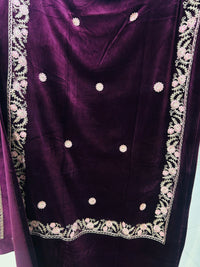 “BRINDA” three piece stitched suit set