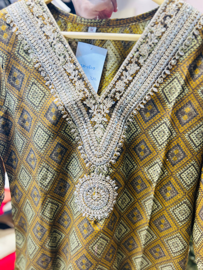 “FATIMAH”- THREE PIECE WOOLEN SUIT