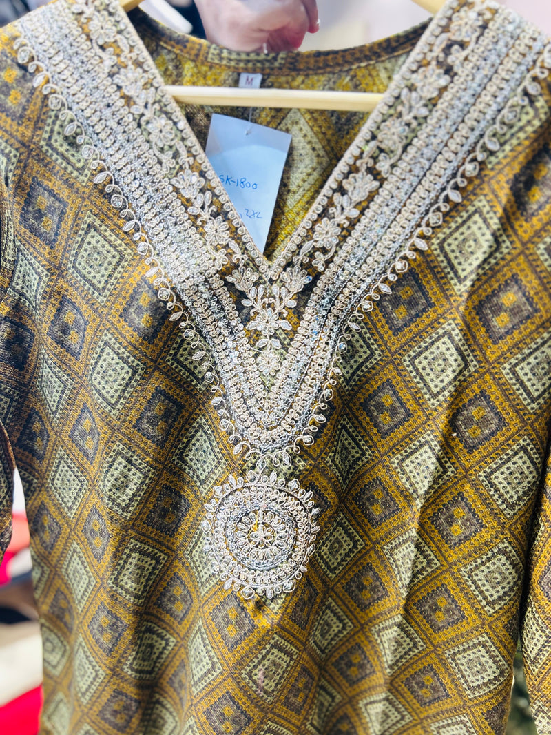 “FATIMAH”- THREE PIECE WOOLEN SUIT