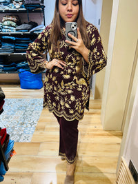Handwork woollen coord