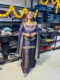 “GEHNA”- BEAUTIFUL PARTY WEAR THREE PIECE SET