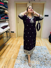 AARVI- DRESS WITH POTLI