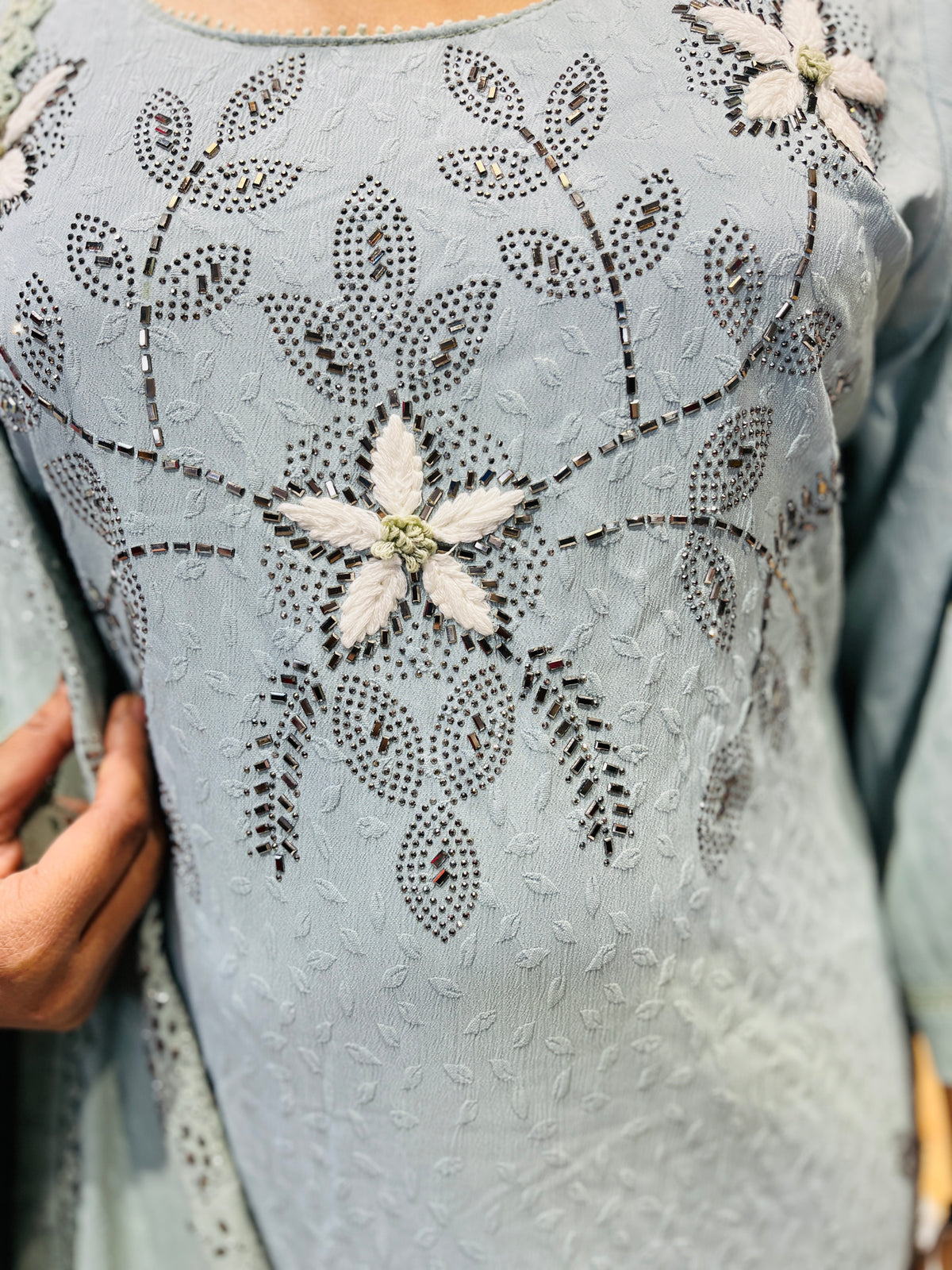 Georgette suit