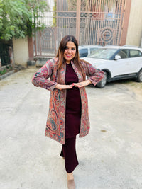 Paschmina woollen three piece set