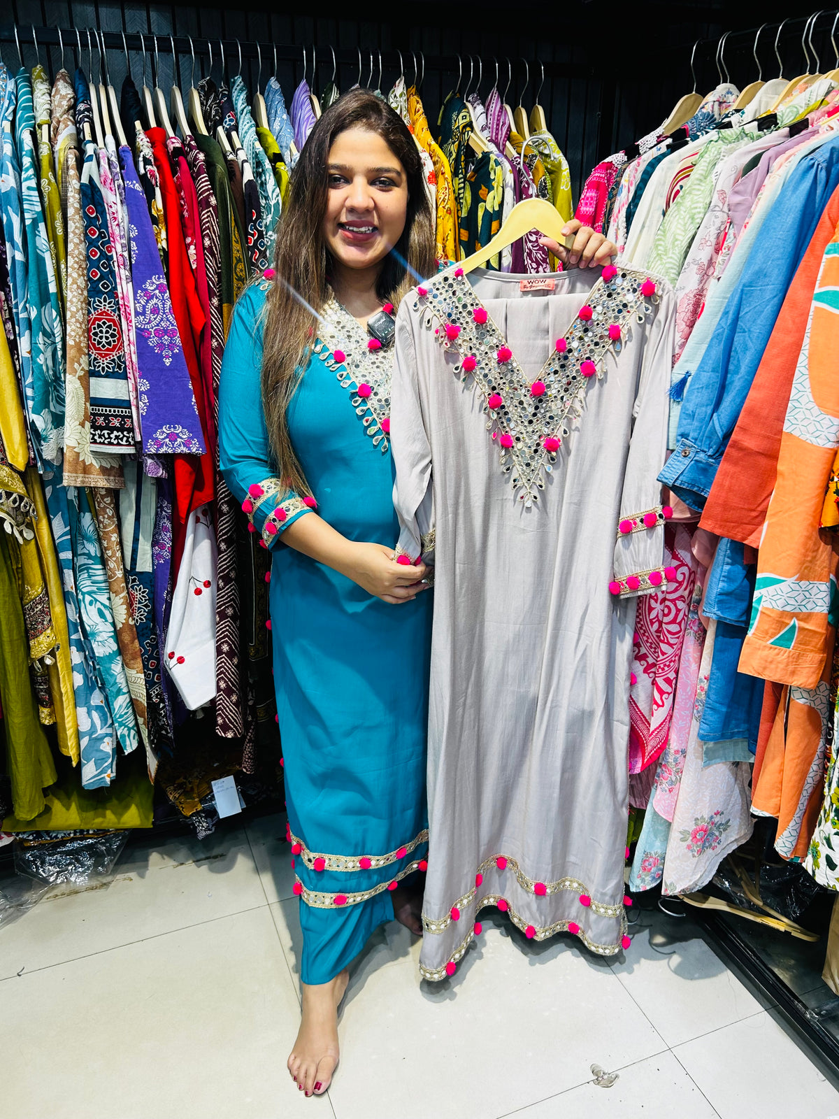 PARTY WEAR PHIRAN (k)