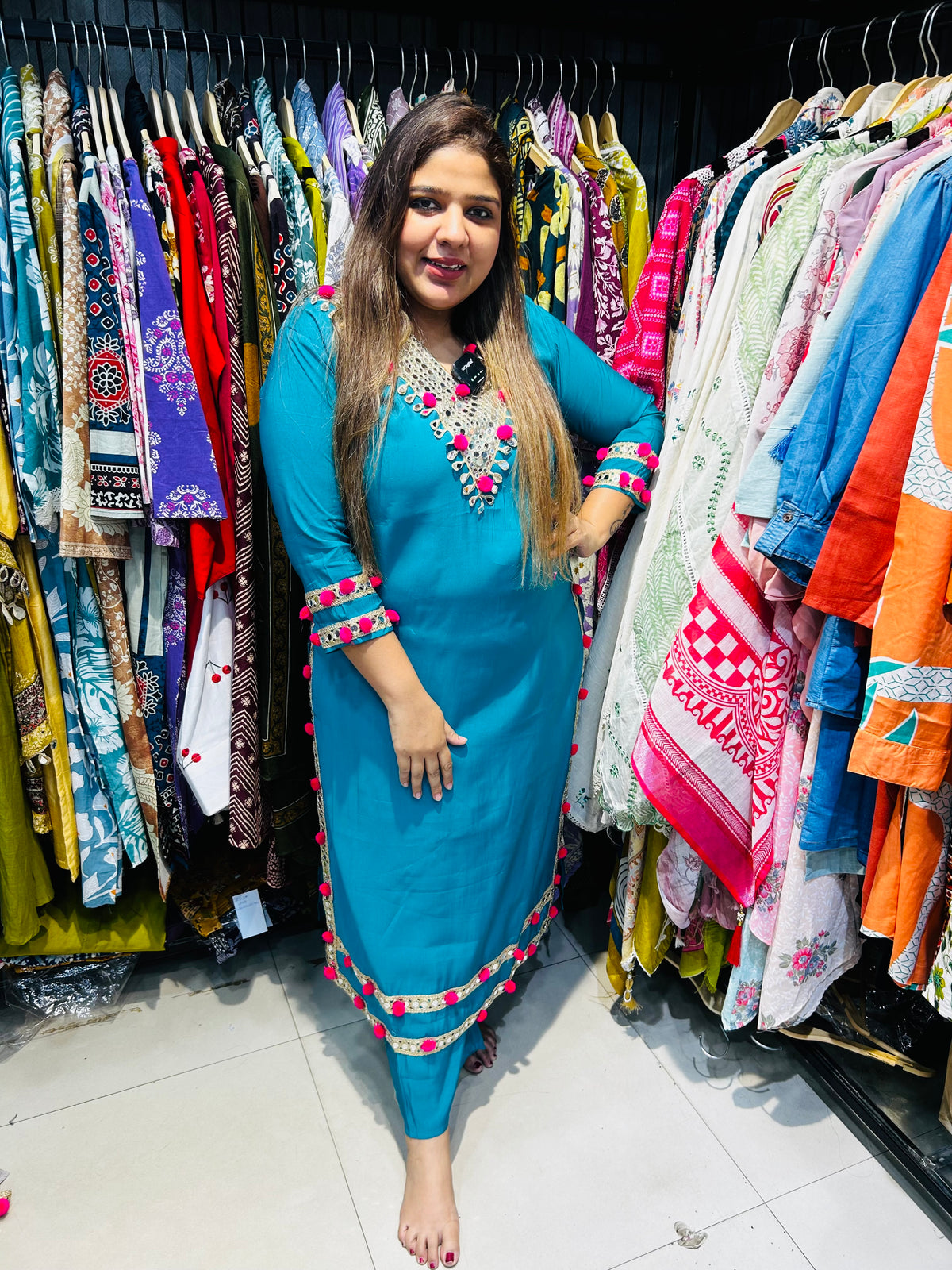 PARTY WEAR PHIRAN (k)