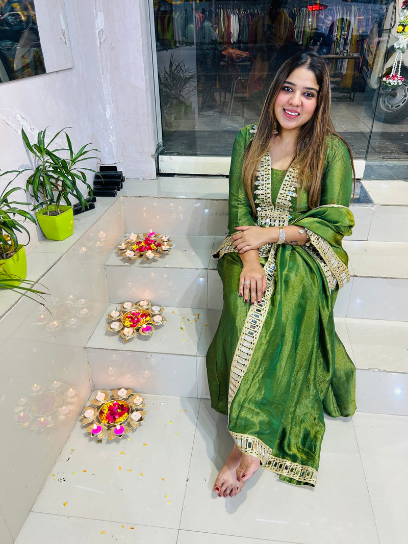 “HEENA”- BEAUTIFUL PARTY WEAR THREE PIECE SUIT