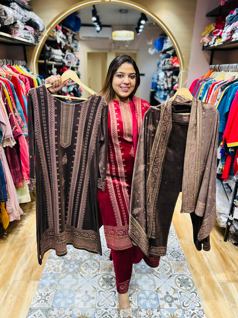 Woollen heavy work suit