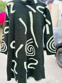 Woollen dress