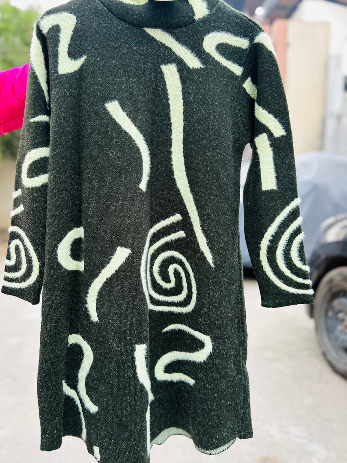 Woollen dress