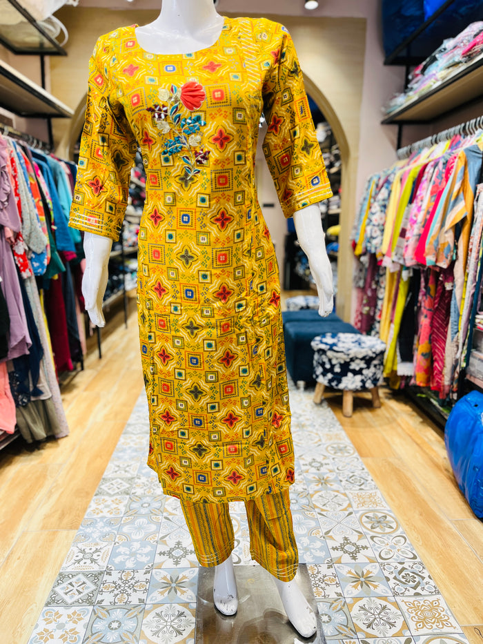 Cotton suit
