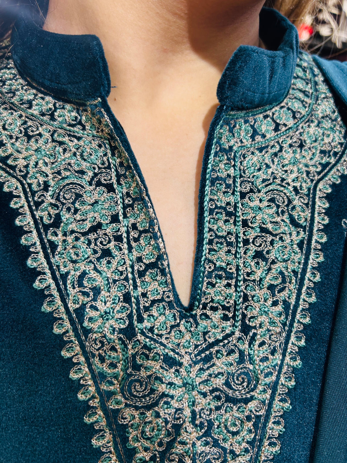 “BRINDA” three piece stitched suit set