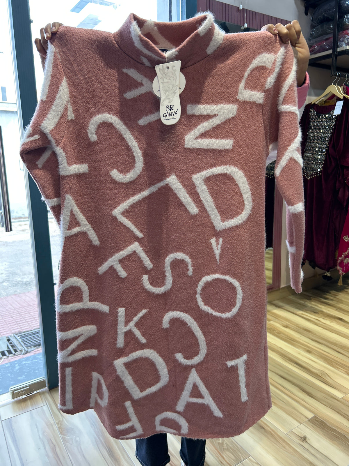 Woollen dress