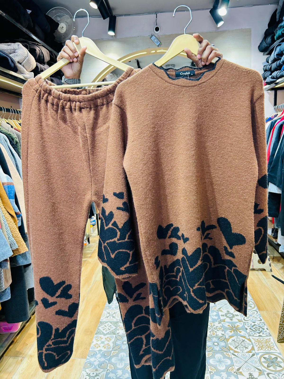 SHANVI - WOOLEN COORDSET