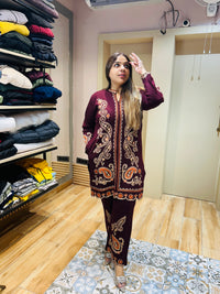 ''TAMMANA'' WOOLEN COORDSET