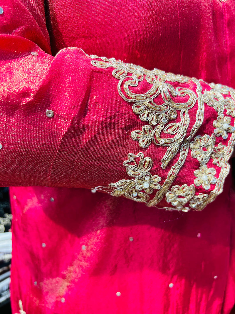 “AHANA”- BEAUTIFUL THREE PIECE STICHED SUIT