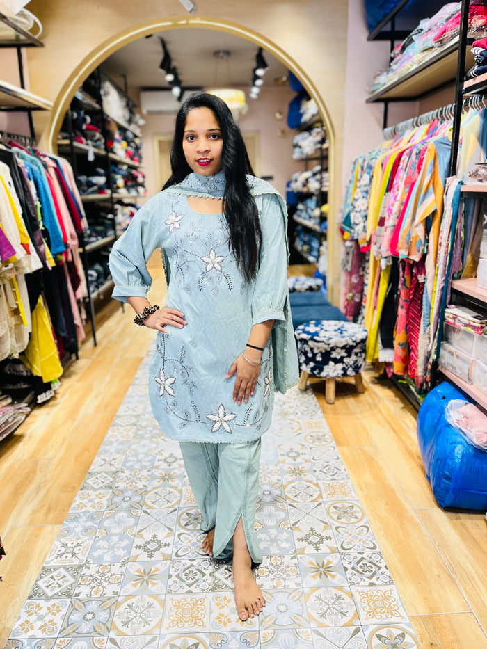 Georgette suit