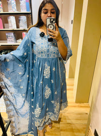 PARTY WEAR SUIT - KAVY