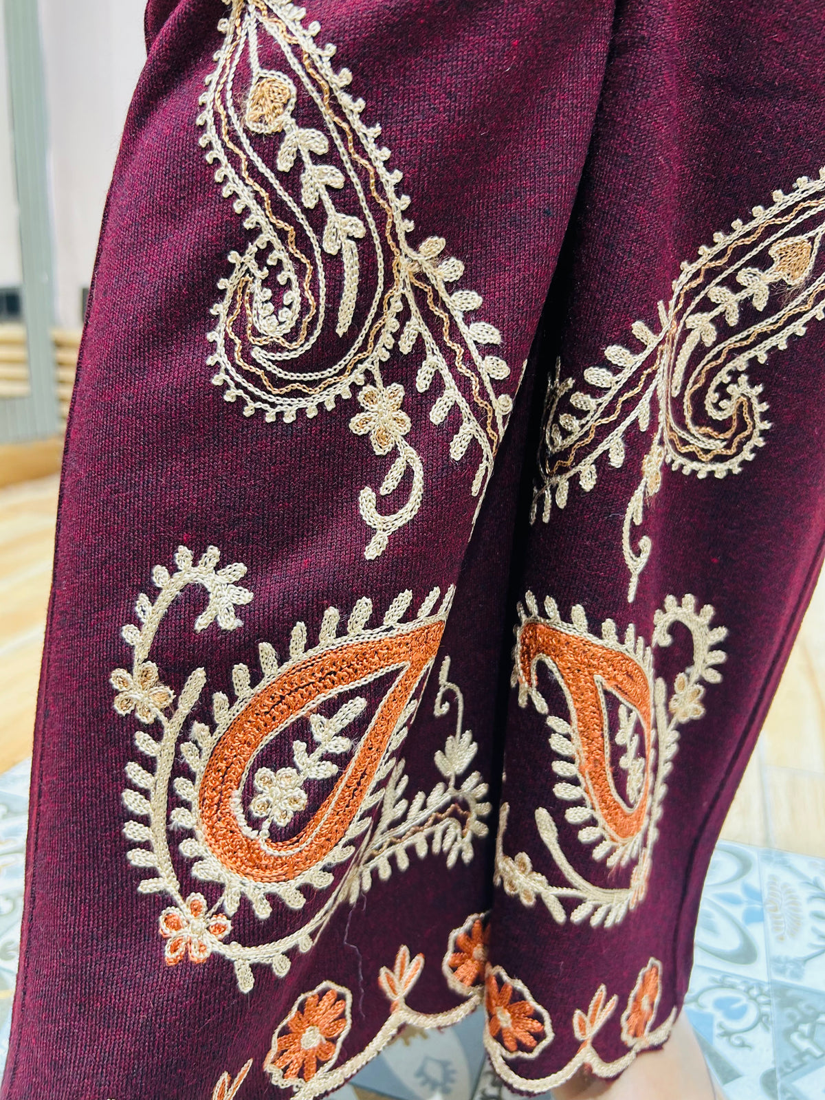 ''TAMMANA'' WOOLEN COORDSET