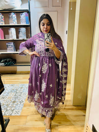 PARTY WEAR SUIT - KAVY