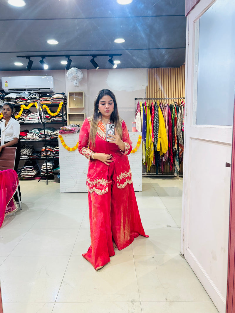 “AHANA”- BEAUTIFUL THREE PIECE STICHED SUIT