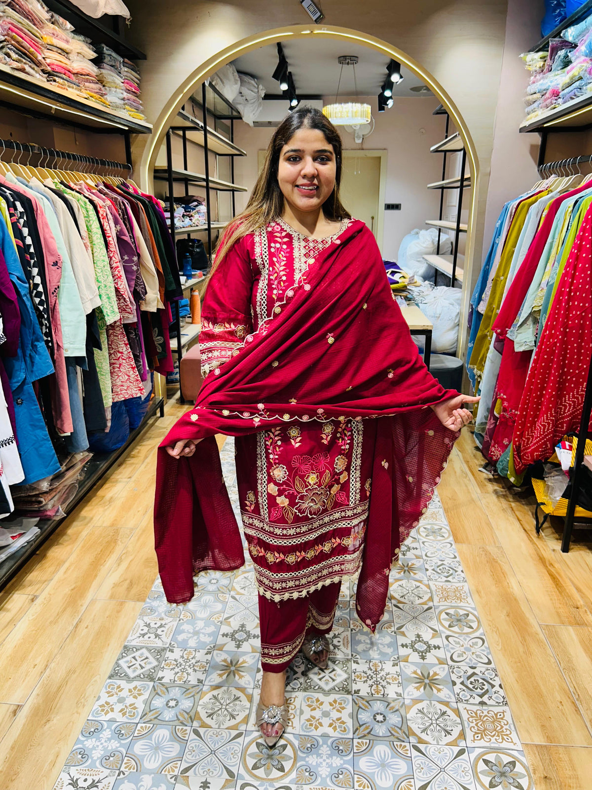 PARTY WEAR SUIT - CONVY