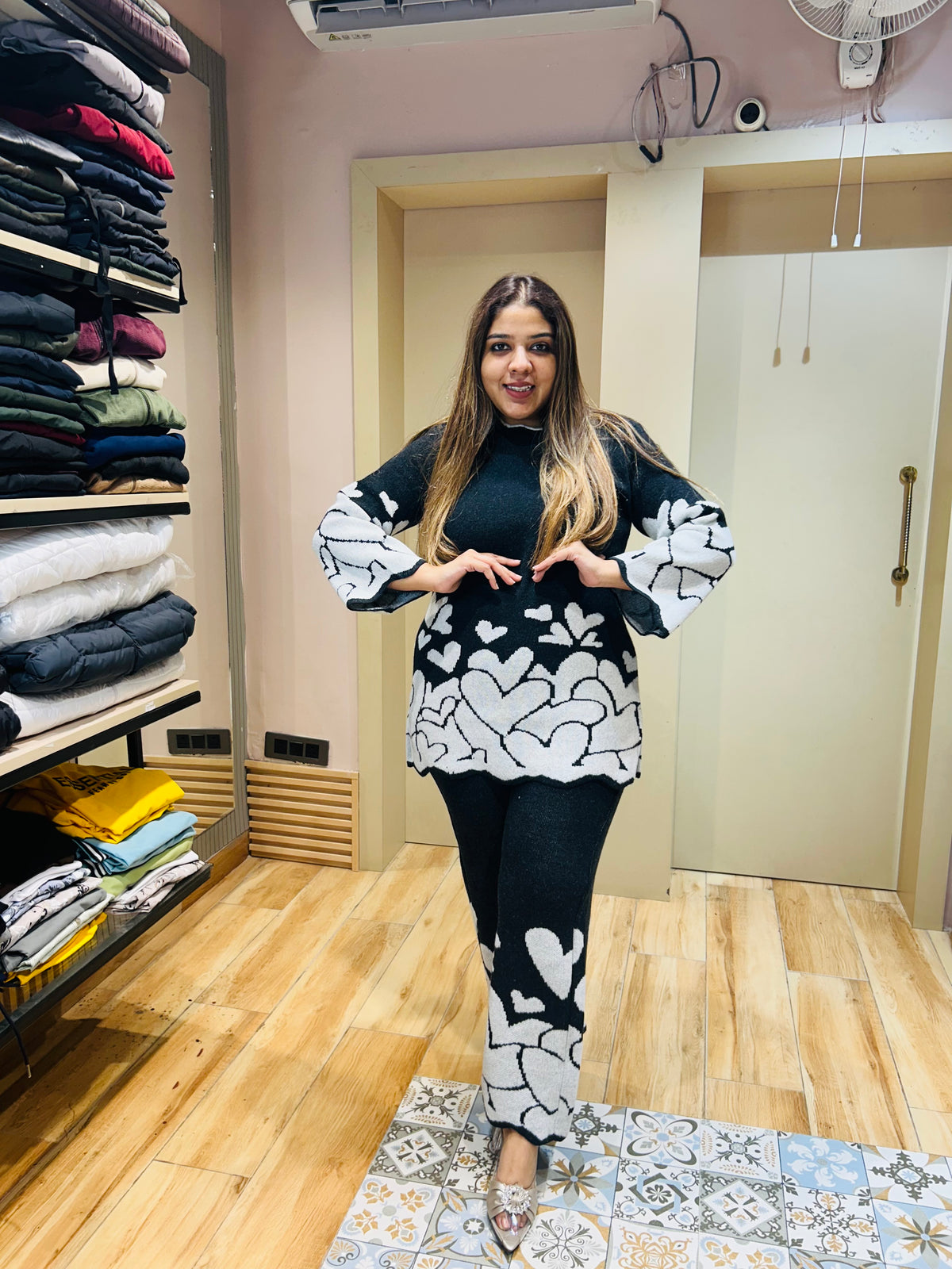 SHANVI - WOOLEN COORDSET