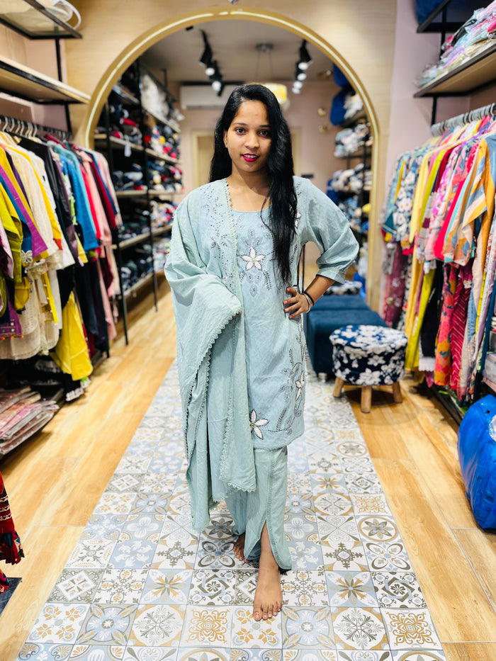 Georgette suit