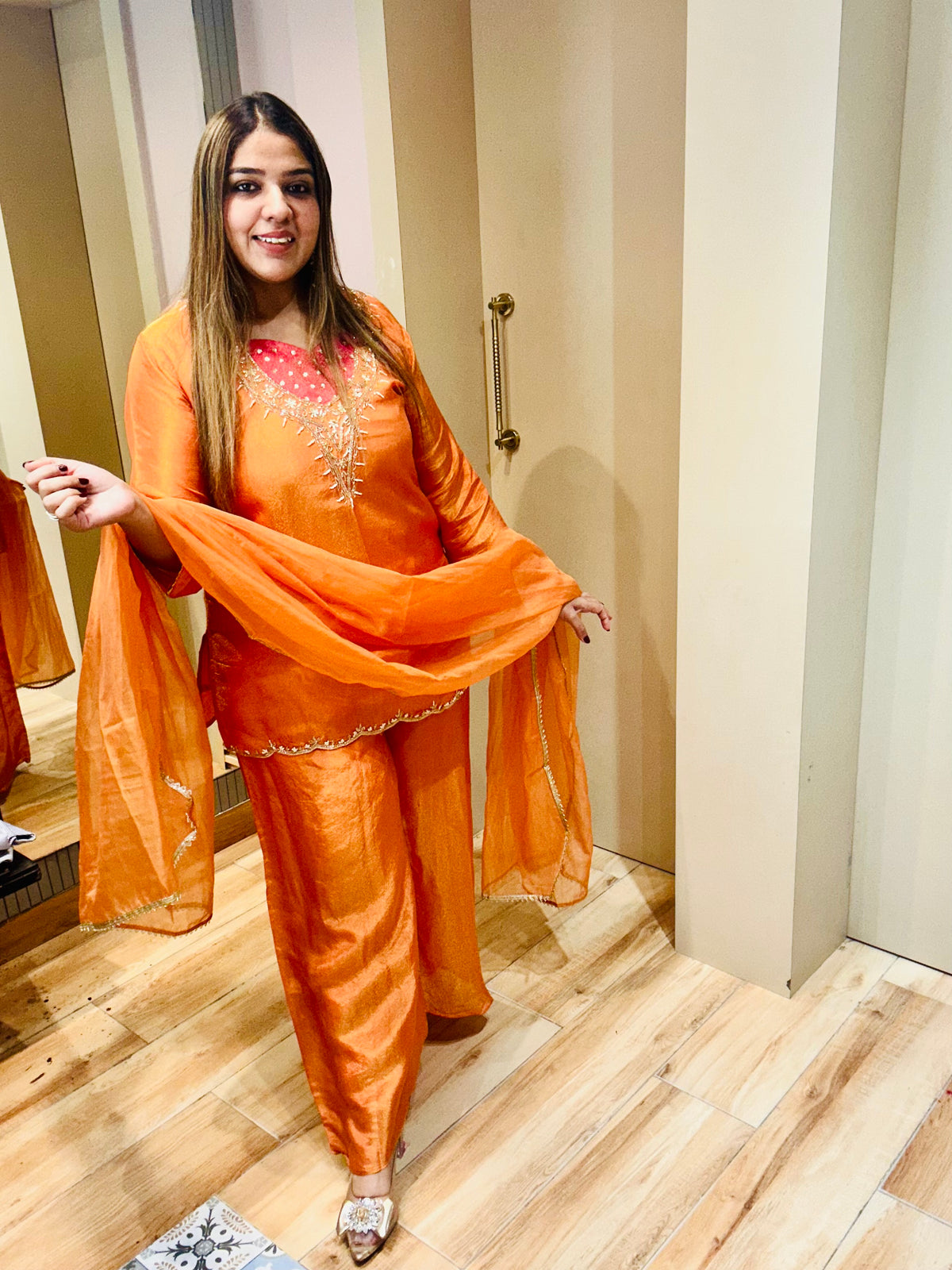 Beautiful party wear suit