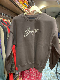 WOOLEN BOSS SWEATSHIRT