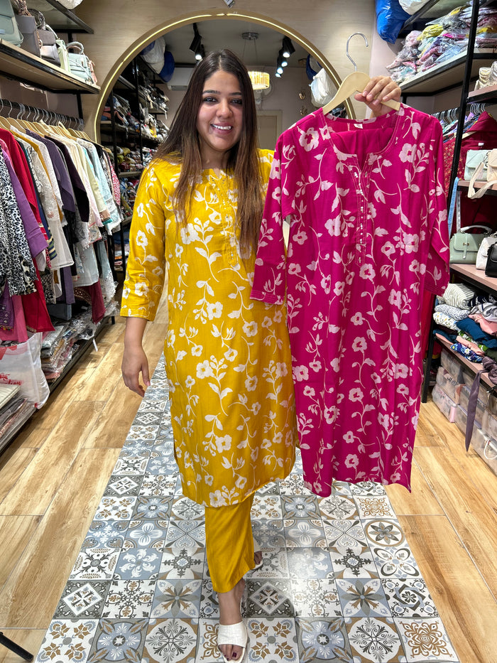 COTTON SUIT