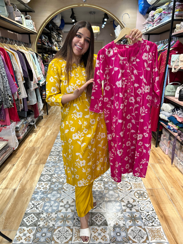 COTTON SUIT