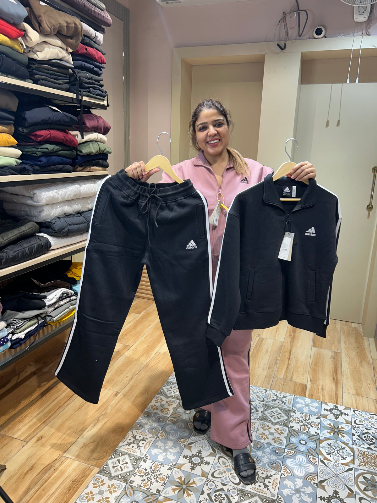 WOOLEN ADIDAS TRACKSUIT