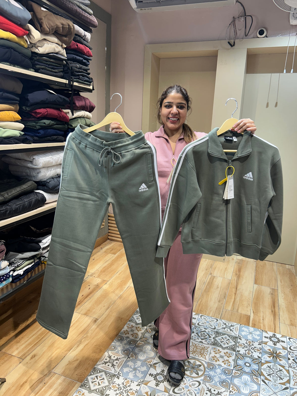 WOOLEN ADIDAS TRACKSUIT