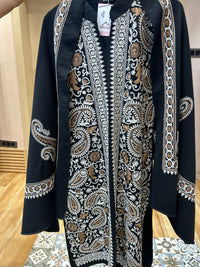 Woolen embroidered suit