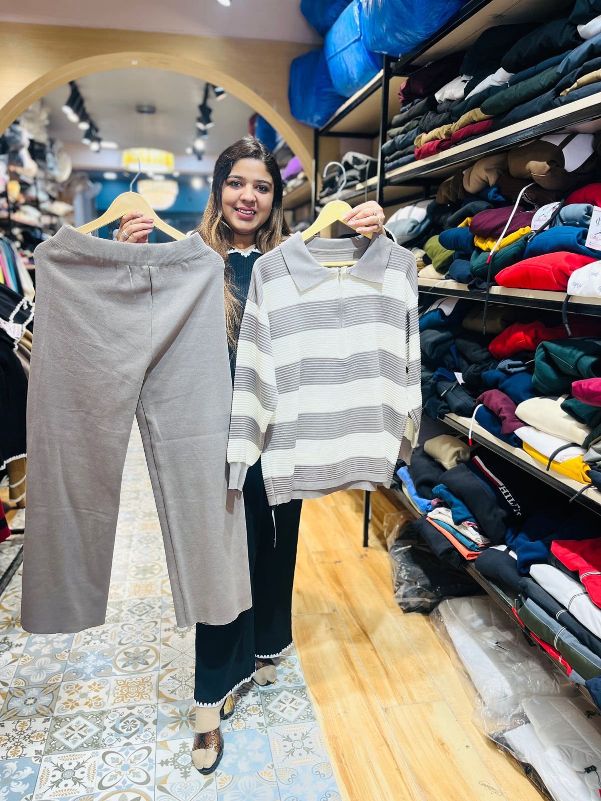 IMPORTED WOOLEN COORDSET