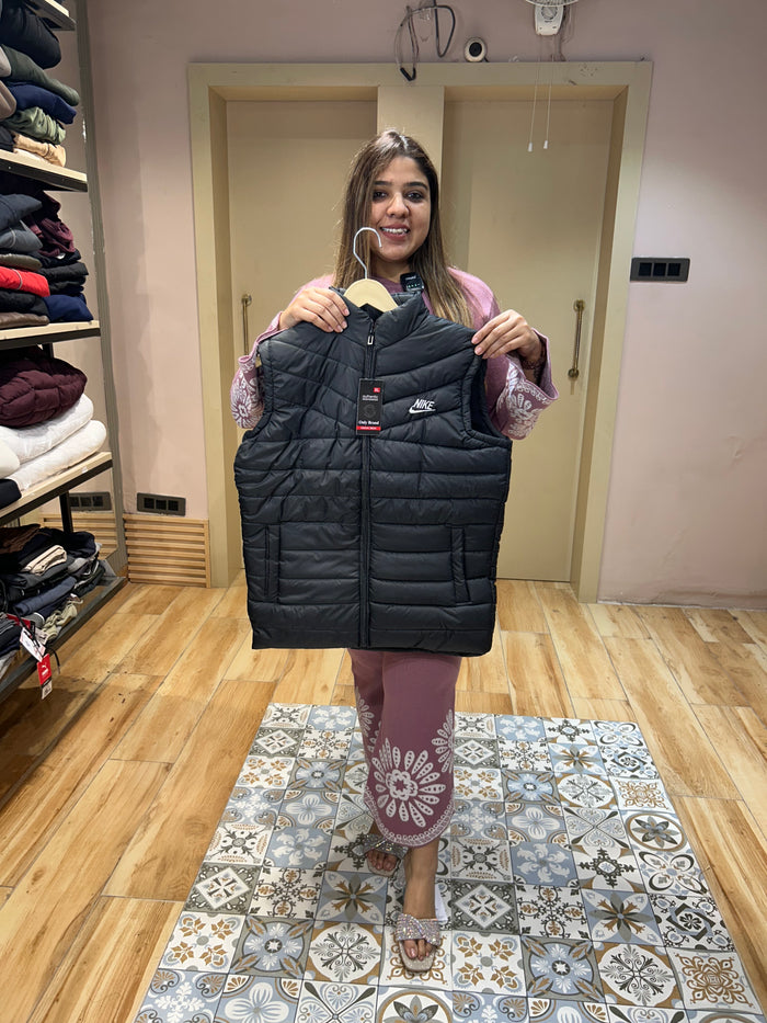 UNISEX HALF PUFFER JACKET