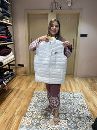 UNISEX HALF PUFFER JACKET