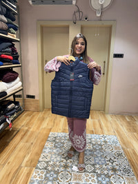 UNISEX HALF PUFFER JACKET