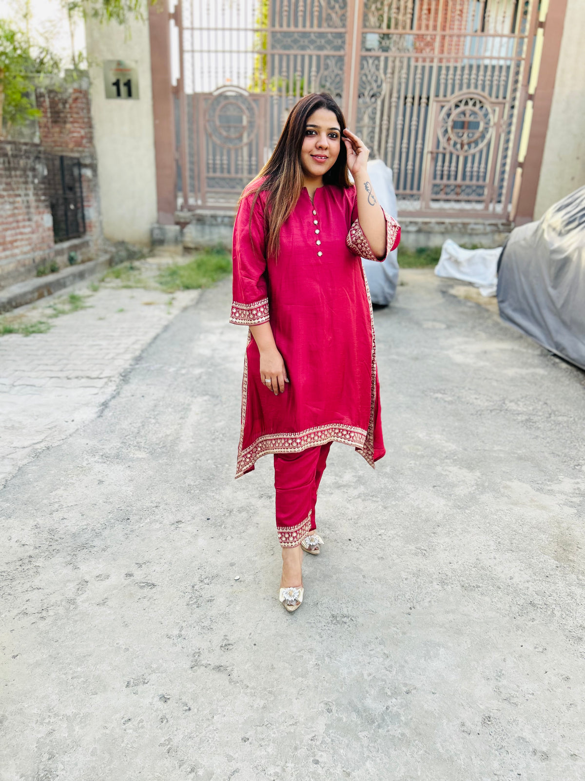 PARTY WEAR COORDSET