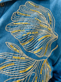 DENIM COORDSET - RAVISH