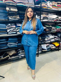 DENIM COORDSET - RAVISH