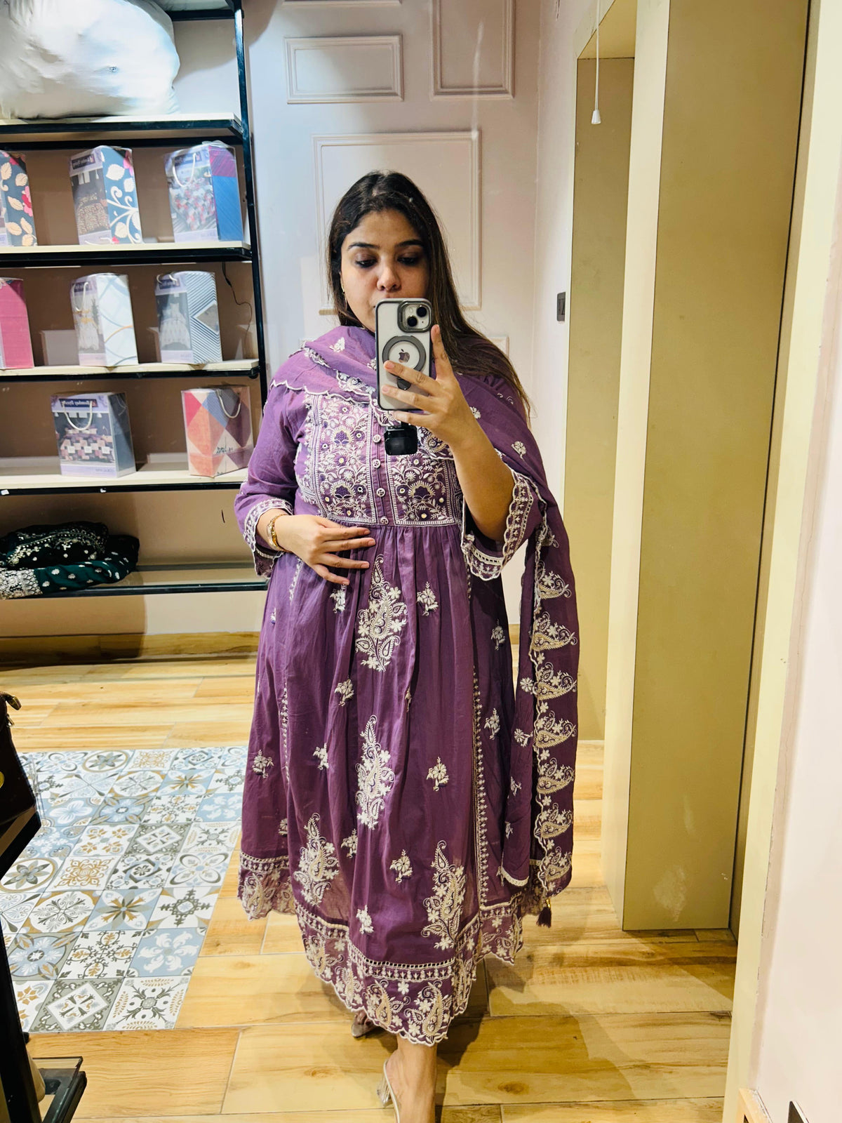 PARTY WEAR SUIT - KAVY