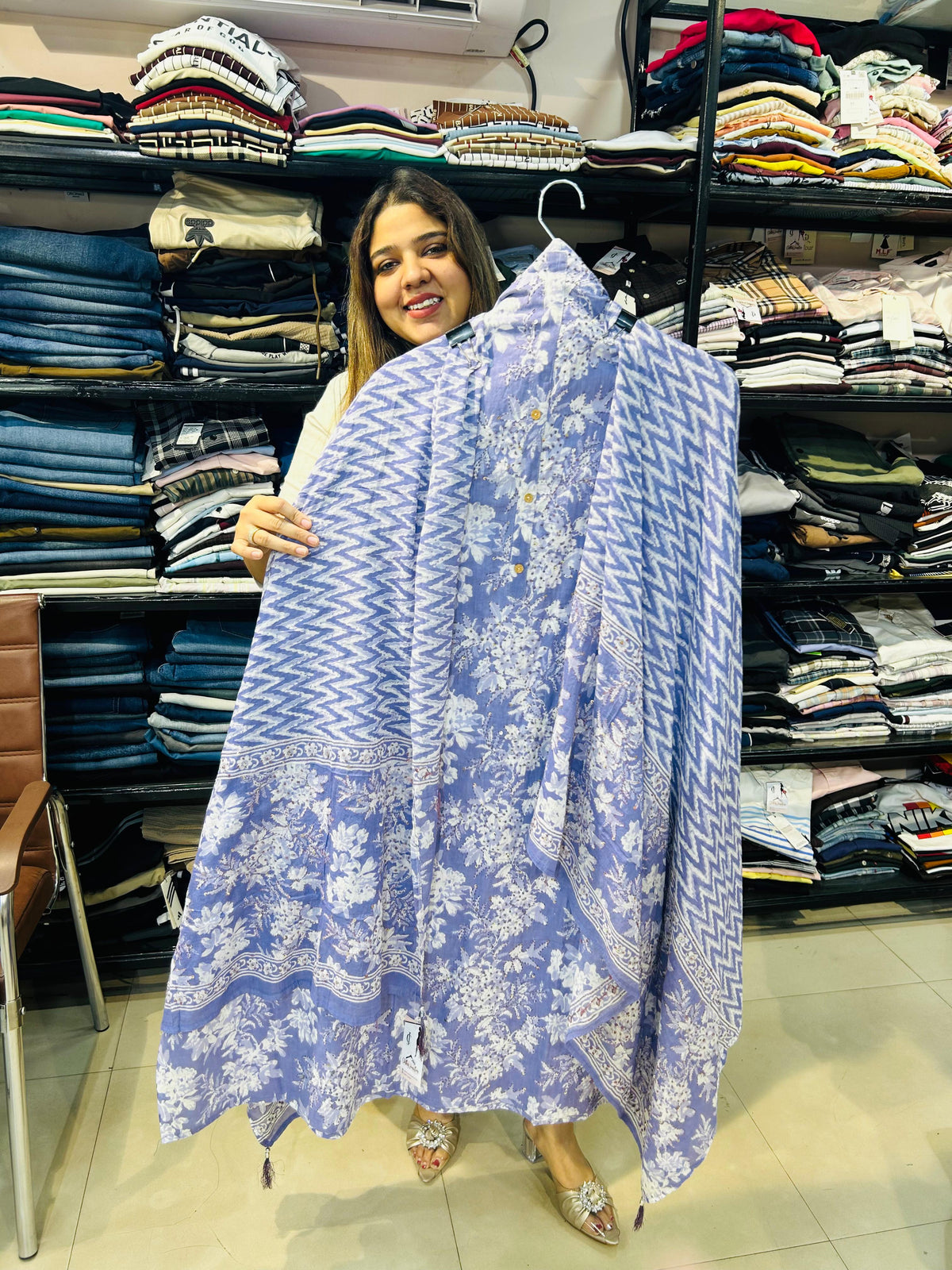 UNSTITCHED SUIT - RIYA