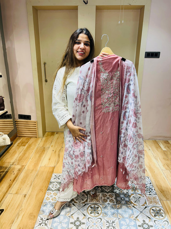 UNSTITCHED SUIT - KHANSA